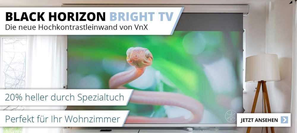 Black Horizon BrightTV Leinwand