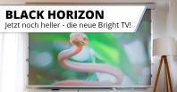Unsere besten Kontrastleinwände - jetzt noch heller mit Black Horizon Bright TV